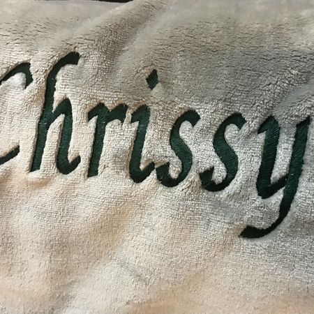 Logoservice - Chrissy-Aufnäher