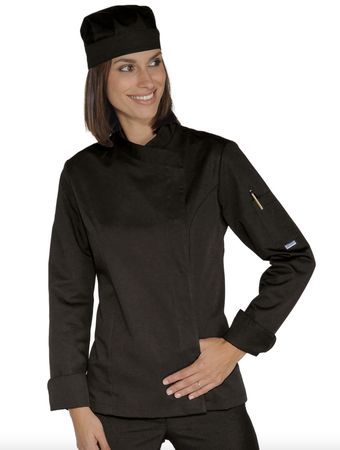 isacco Kochjacke Nero Extra Light Damen