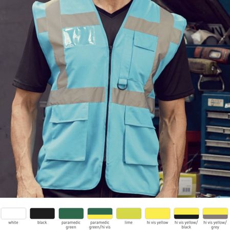 HVW801 Hi-Vis Multifunktionsweste