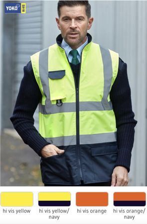 HV005 Wattierter Bodywarmer
