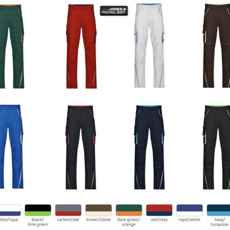 JN 847 Arbeitshose Baumwolle/Elasthan - Farben