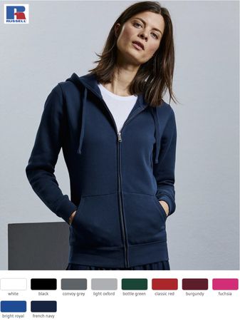 Russell 266F Kapuzen Sweater mit Zipp