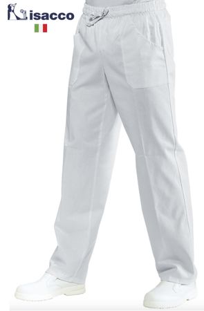isacco Kochhose/Medizinhose Stretch Bianco 044078