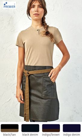 PR135 Denim Hüftschürze ,,division'' 100 Baumwolle