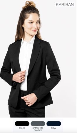 KARIBAN K6131 Damen Anzugblaser